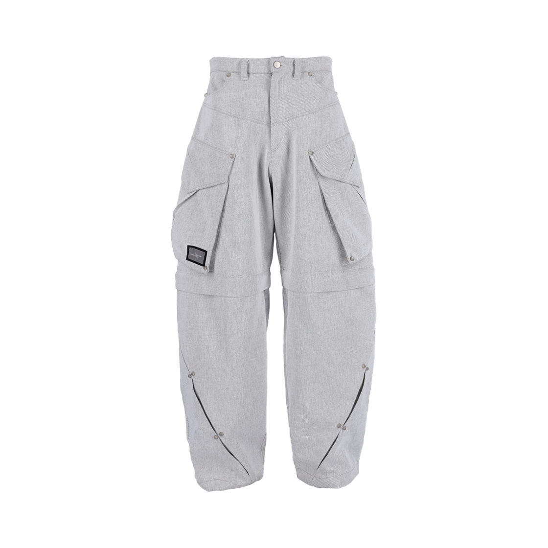 에르 바이 에러리스트 스카 디테쳐블 카고 데님 팬츠 애쉬(ERR BY ERRORIST Scar Detachable Cargo Denim Pants Ash) - 1