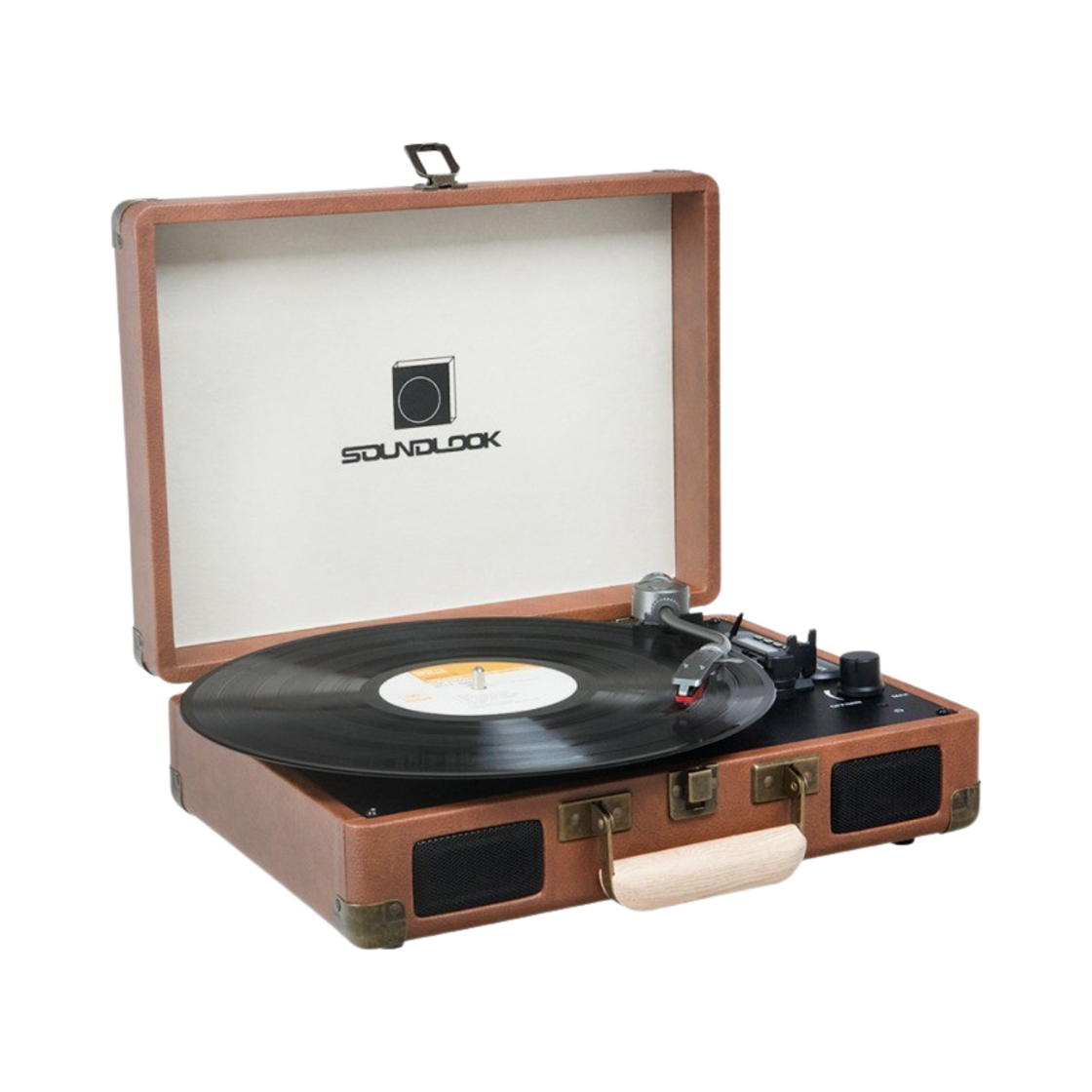 SLT-100BT Soundlook SLT-100BT Bluetooth Turntable Brown (Korean Ver.)