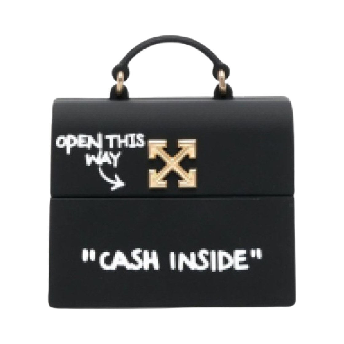 오프화이트 지트니 에어팟 프로 케이스 블랙(Off-White Jitney AirPods Pro Case Black)
