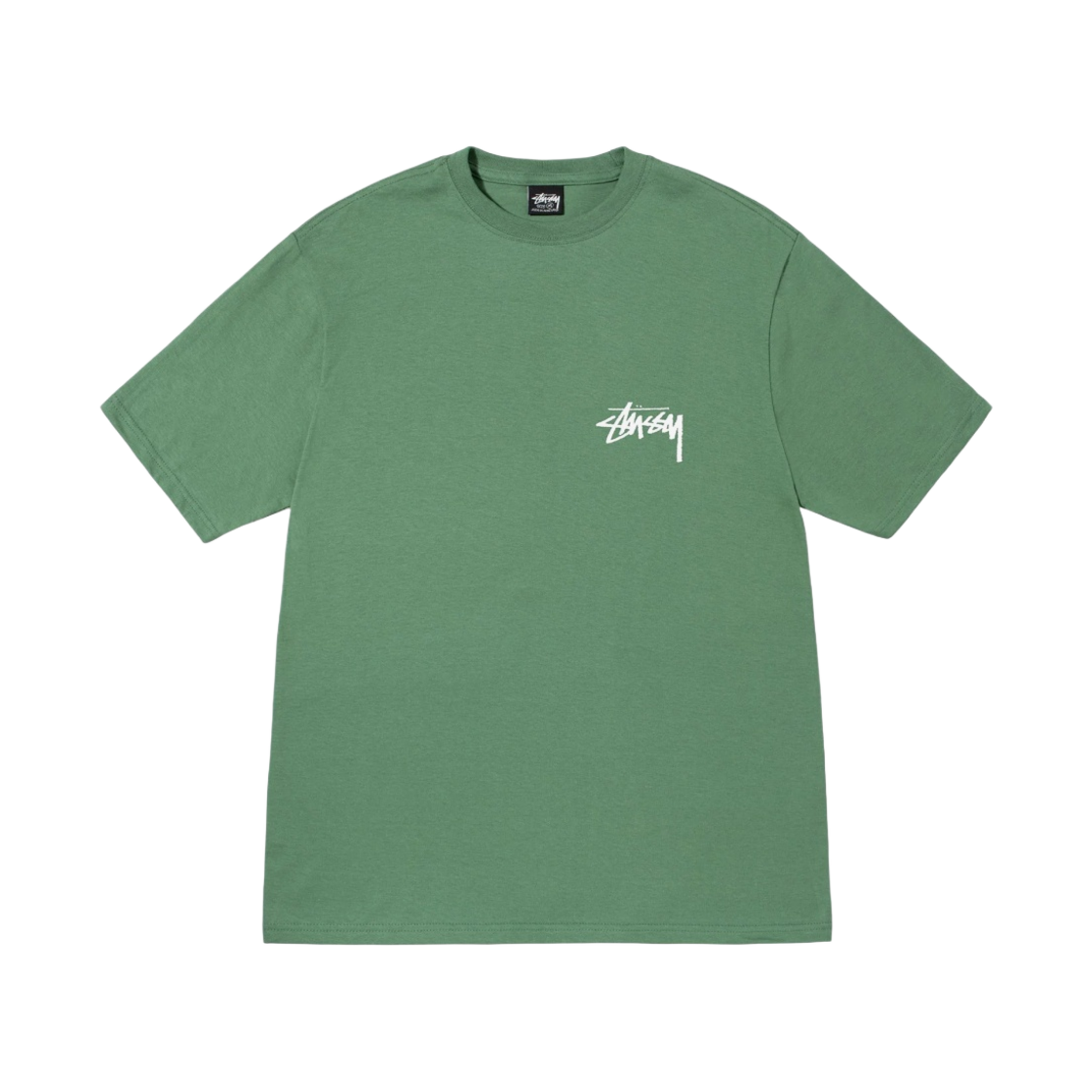 스투시 코스트라인 티셔츠 그린(Stussy Coastline T-Shirt Green) - 2