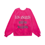 [KREAM 단독] STU Women Hiking Sweatshirt Pink