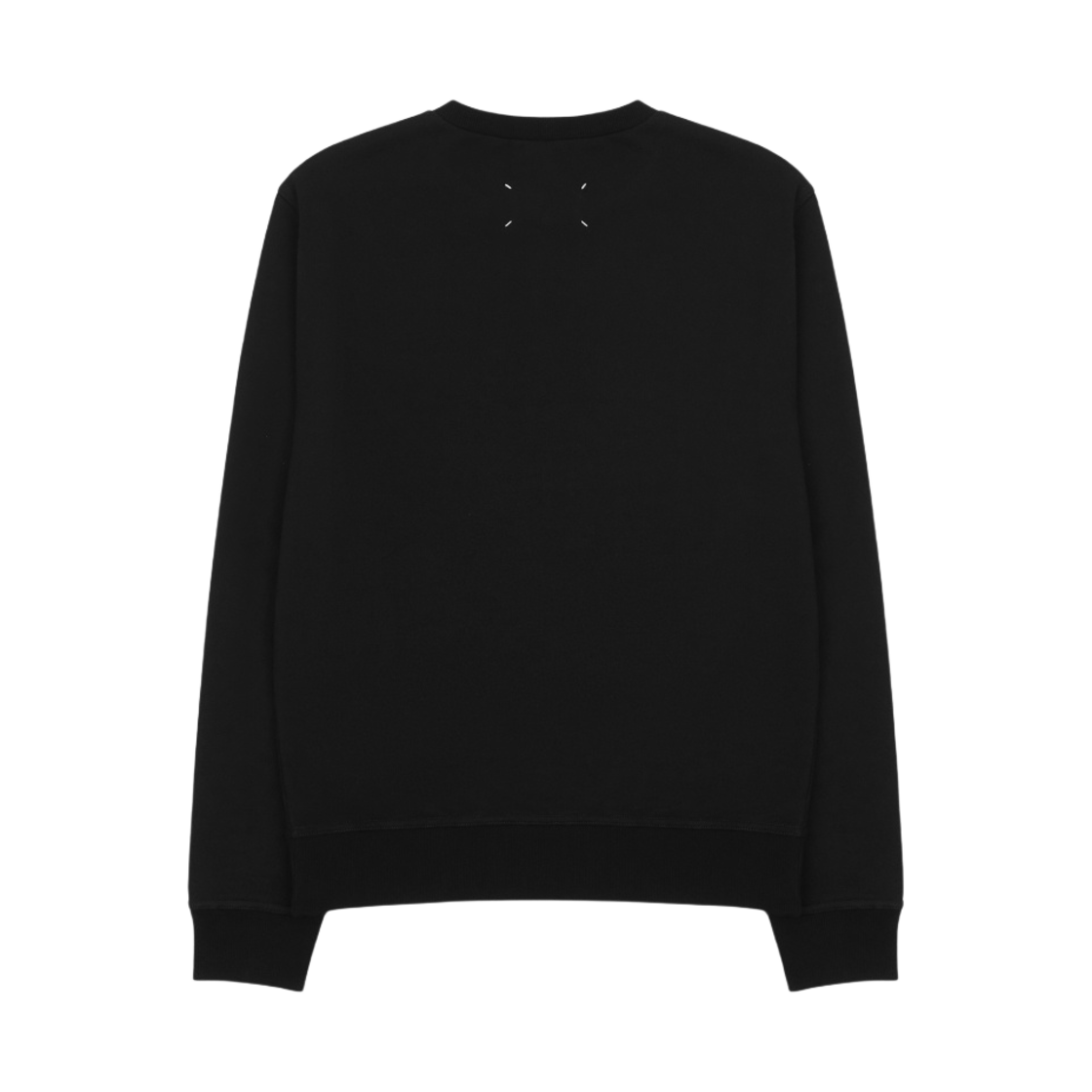 메종 마르지엘라 리버스 스티치 로고 스웨트셔츠 블랙 화이트(Maison Margiela Reverse Stitch Logo Sweatshirt Black White) - 2