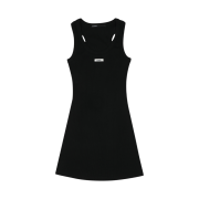 (W) Bohemian Seoul Basic Sleeveless OPS Black
