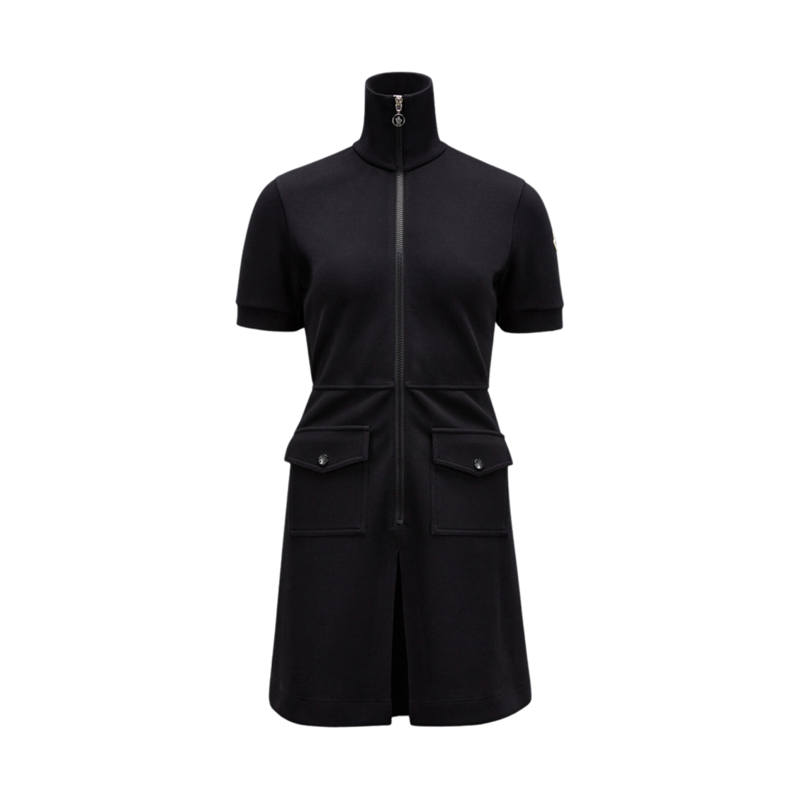 (W) 몽클레르 폴로 드레스 블랙 - 23SS((W) Moncler Polo Dress Black - 23SS) - 1