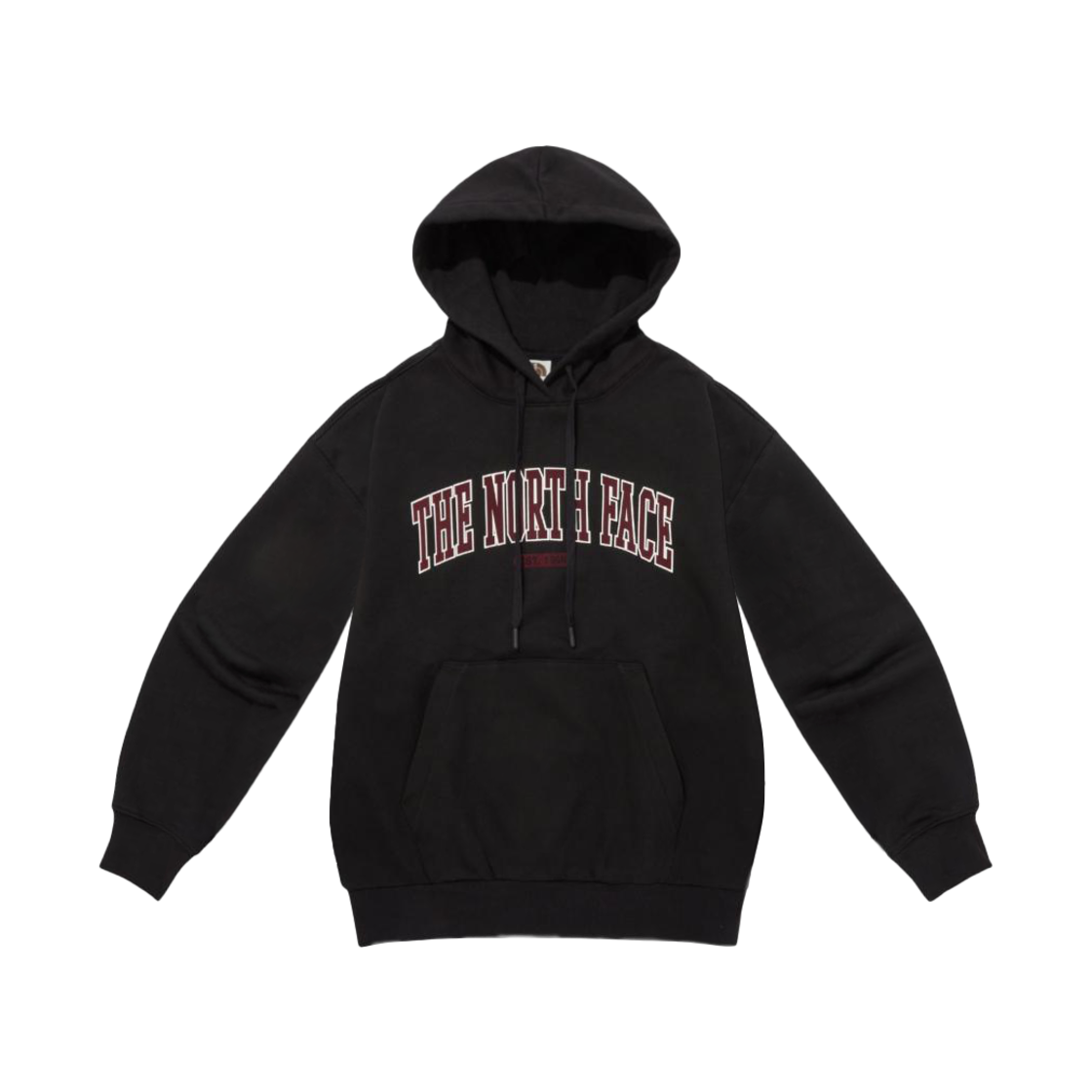 NM5PP50K The North Face White Label Arch Logo Hood Pullover Black
