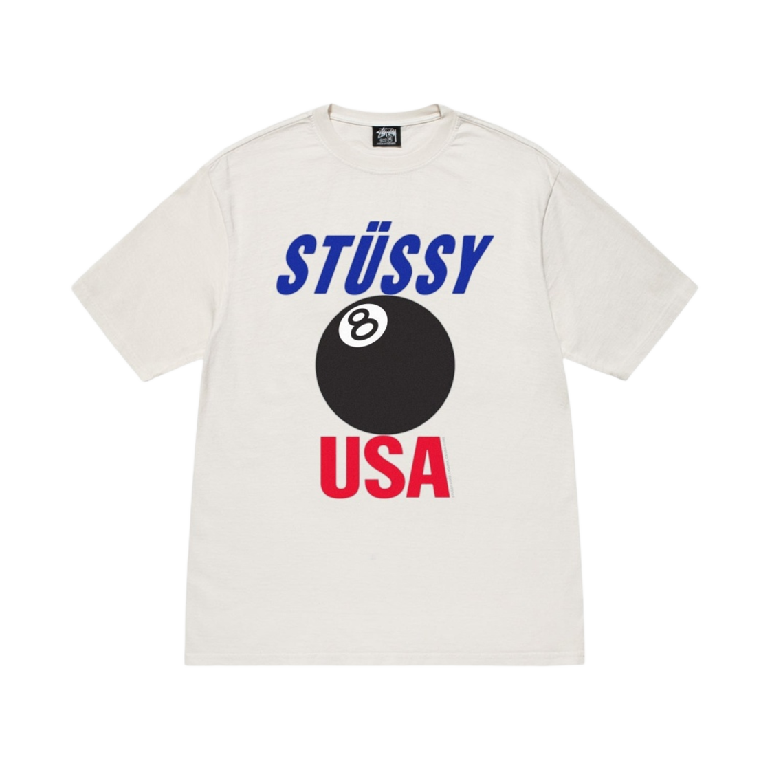 스투시 USA 티셔츠 피그먼트 다이드 내츄럴