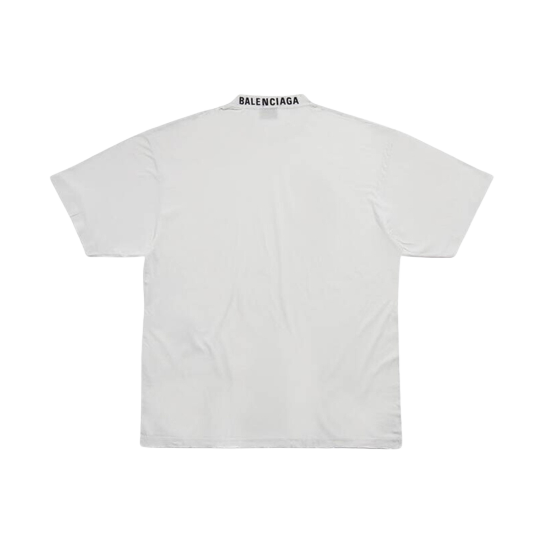 발렌시아가 미디움 핏 티셔츠 화이트(Balenciaga Medium Fit T-Shirt White) - 2