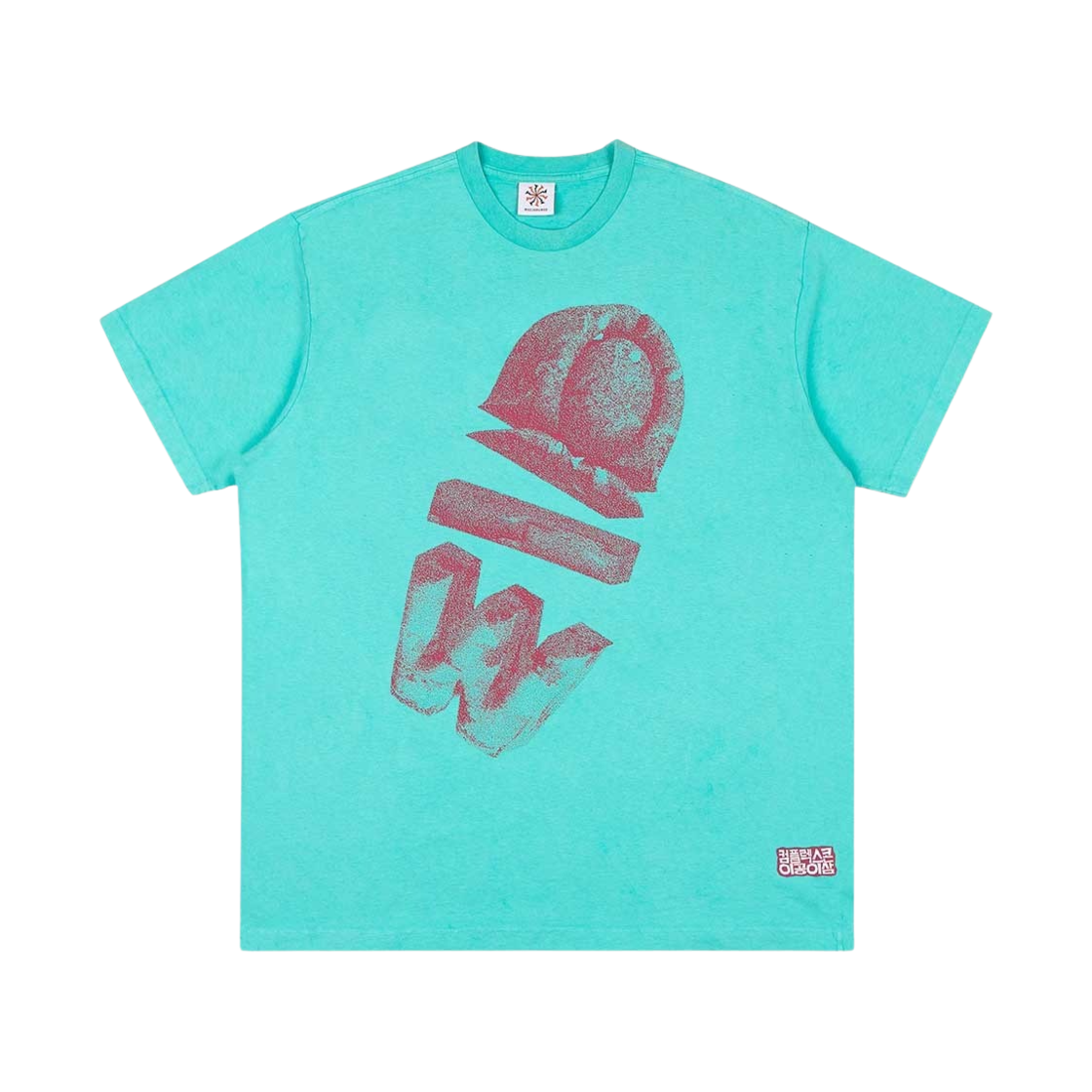 카시나 x 후정우 서울 투 엘에이 티셔츠 티파니(KASINA x WJW Seoul to LA T-Shirts Tiffany)