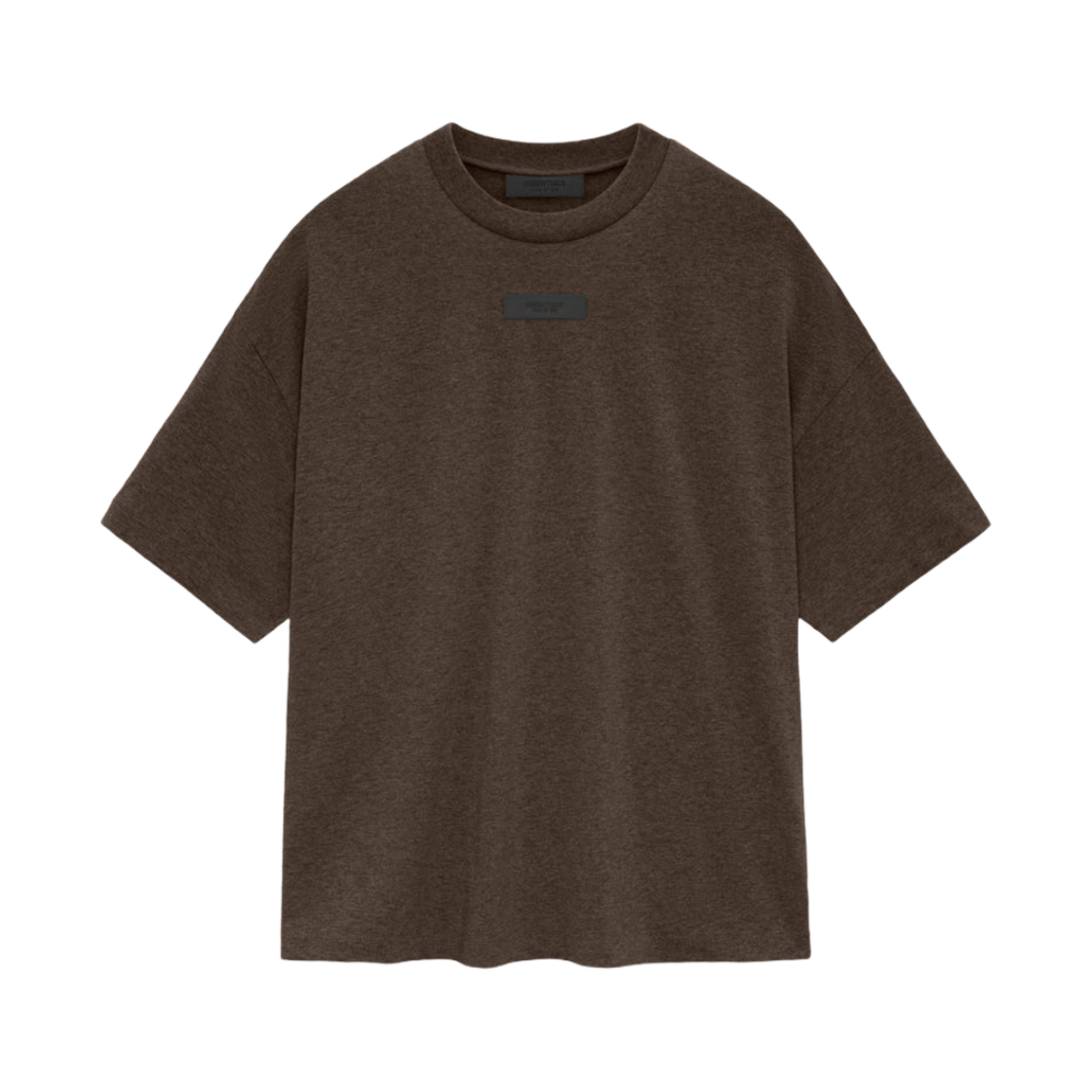 - Essentials Short Sleeve T-Shirt Heather Wood - 24SS