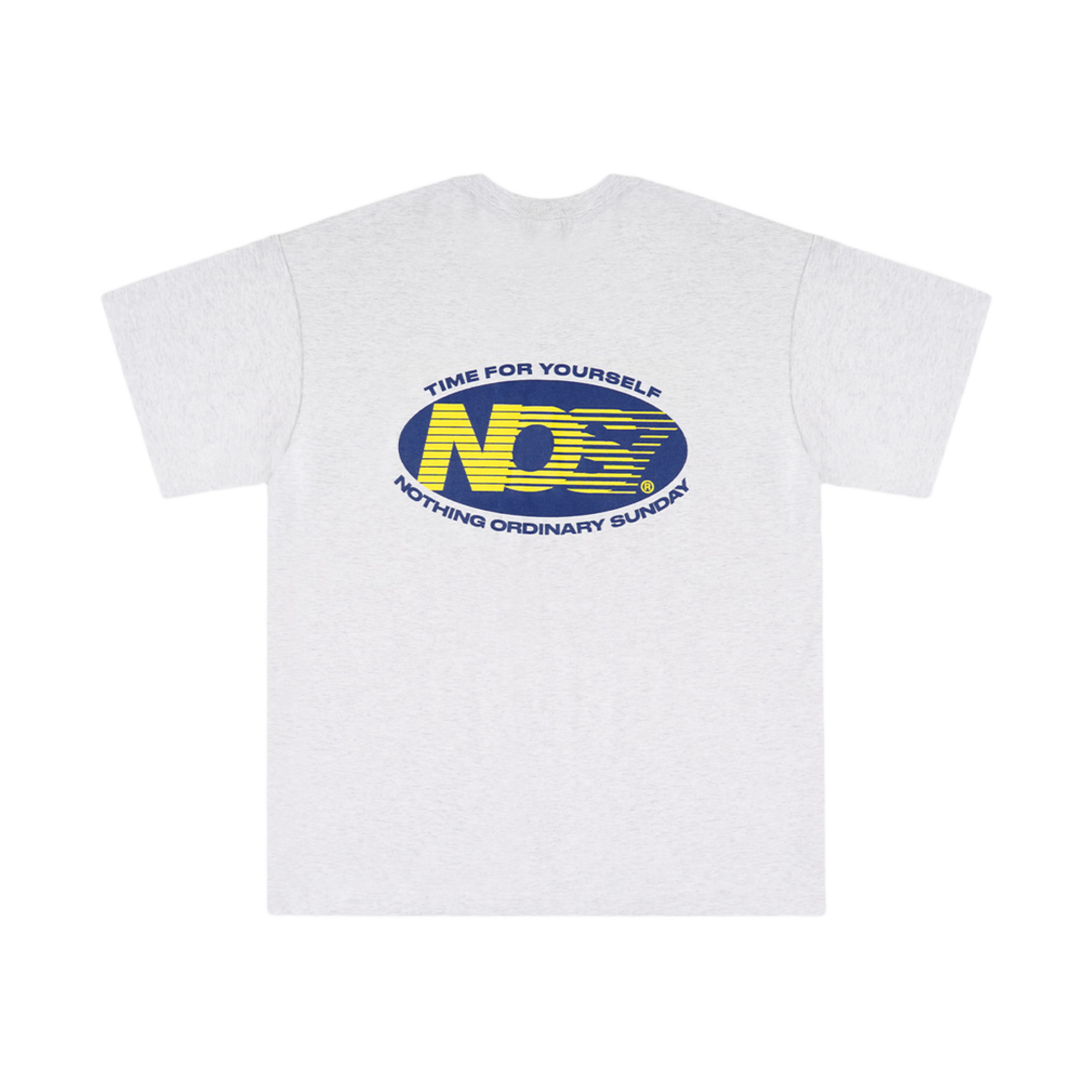 NOS7 슬래쉬 티셔츠 라이트 멜란지(NOS7 Slash T-Shirt Light Melange)