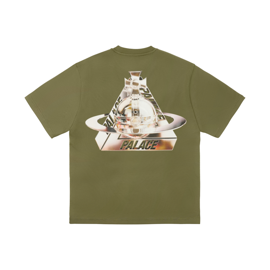 팔라스 x 비비안 웨스트우드 티셔츠 올리브 - 24FW | Palace | KREAM