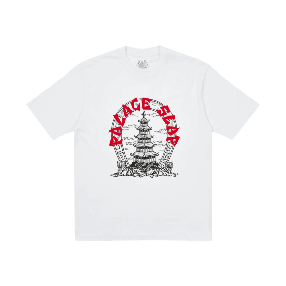 Palace Slap Pagoda T-Shirt White - 21SS