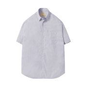 Pottery Short Sleeve Comfort Shirt Linen Flower