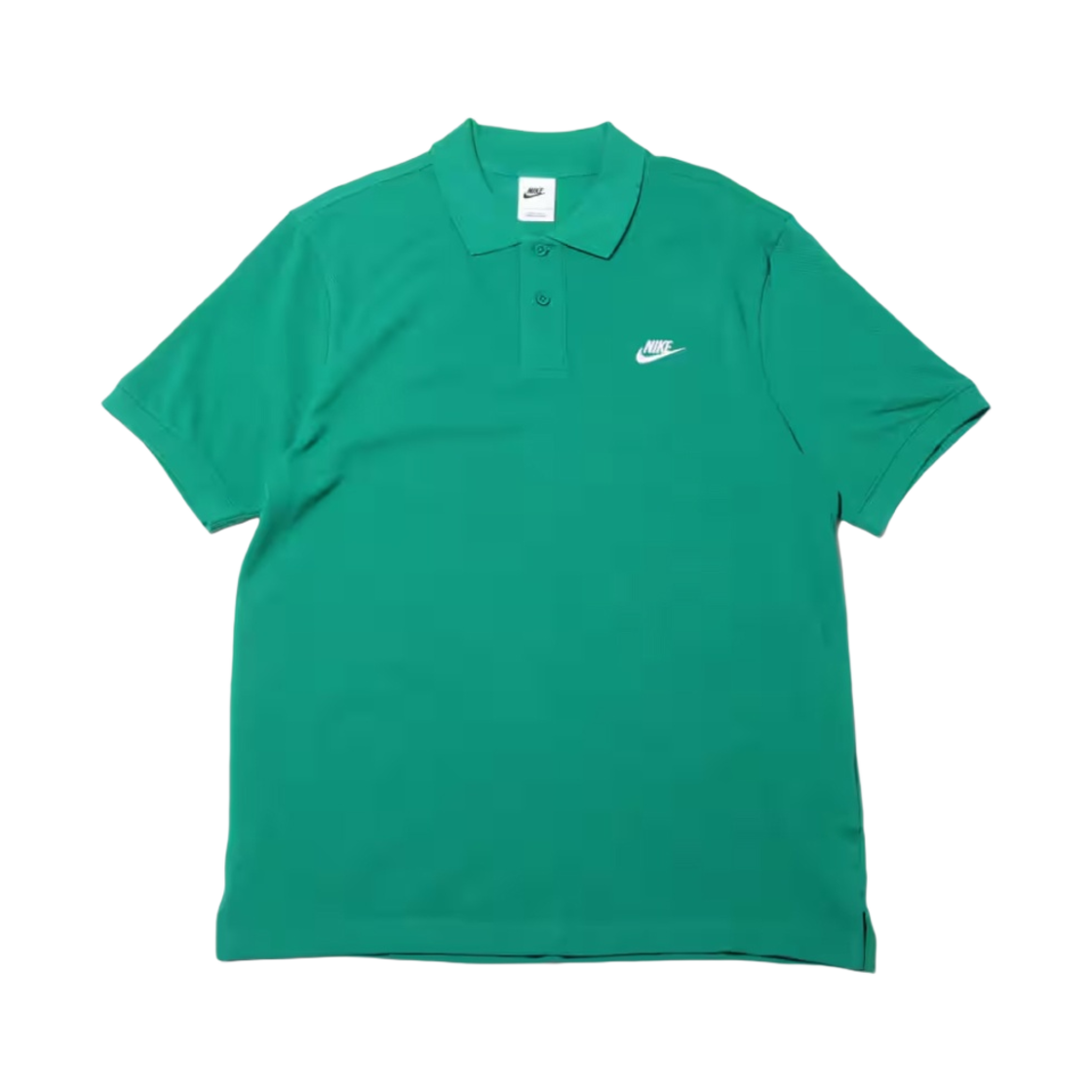 나이키 클럽 숏슬리브 폴로 말라카이트 화이트 - 아시아(Nike Club Short Sleeve Polo Malachite White - Asia)