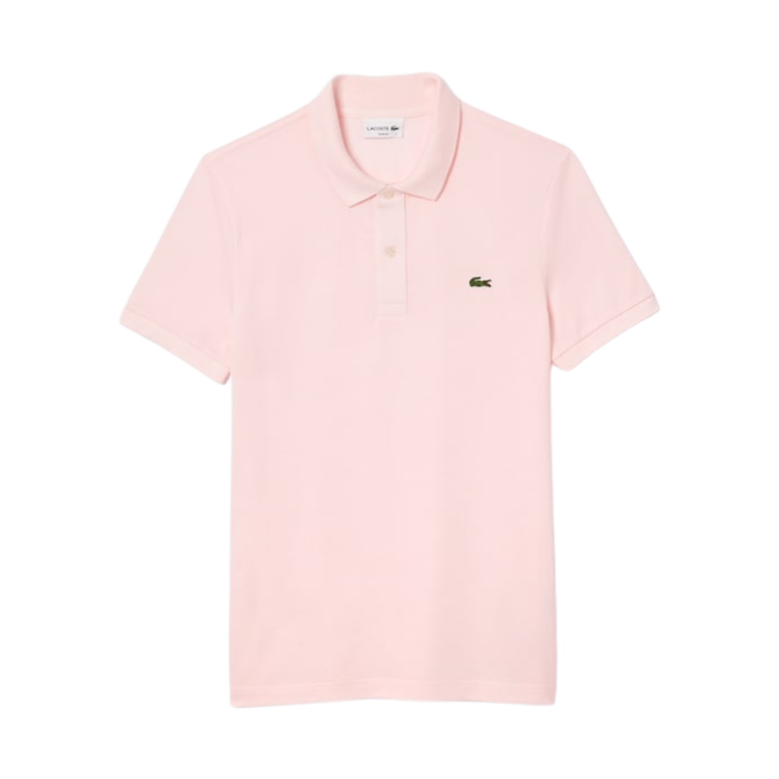라코스테 슬림핏 L.12.12 피케 폴로 셔츠 라이트 핑크(Lacoste Slim Fit L.12.12 Pique Polo Shirt Light Pink)