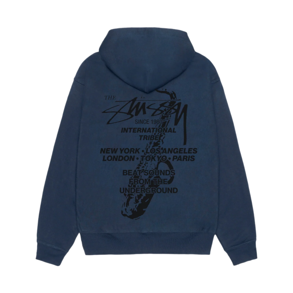 스투시 데이비드 카슨 베스파 후드 블랙 | Stussy | KREAM