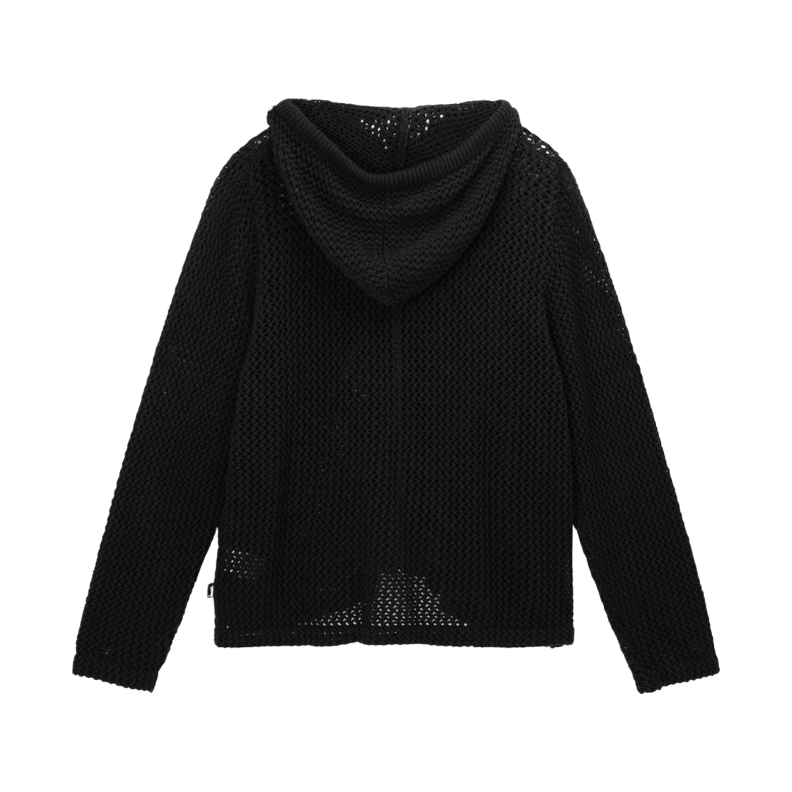 스투시 메쉬 후드 집업 블랙(Stussy Mesh Zip Hoodie Black) - 2