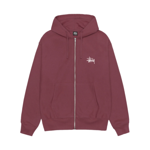 【Stussy】Basic Zip Hoodie Navy 2024★韓国人気★ 追跡付 Stussy 2024 Stussy Basic Stussy Zip Hoodie Navy, 100