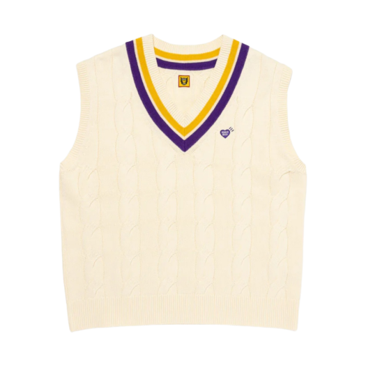 Human Made Knit Vest White