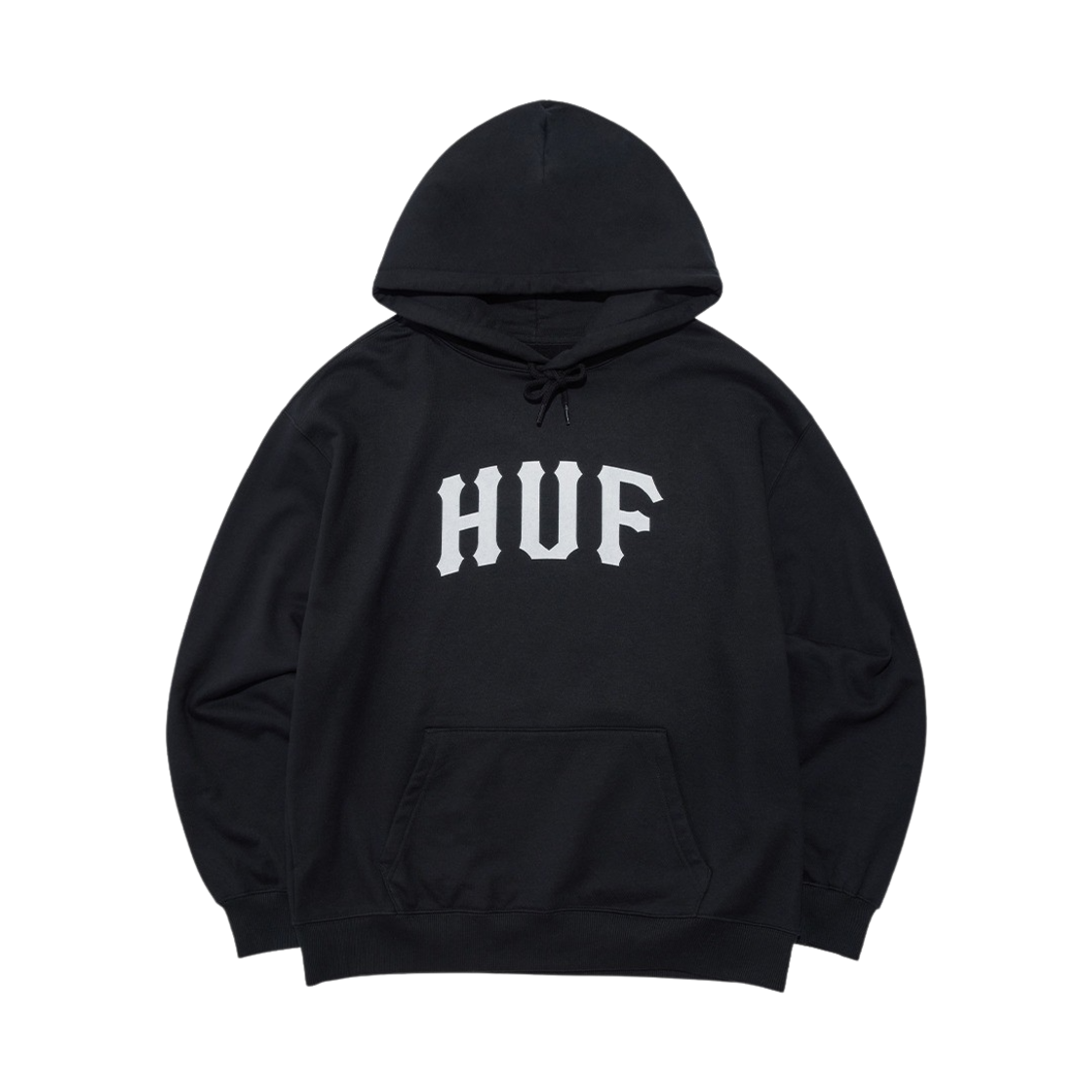 허프 아치 로고 후디 블랙