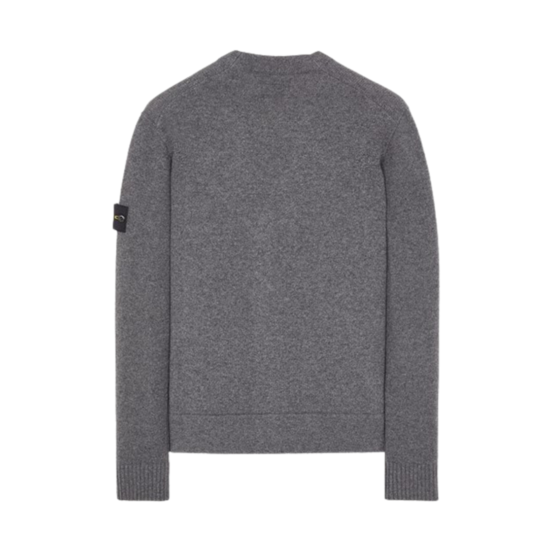 스톤 아일랜드 506A2 질롱 울 니트 가디건 다크 그레이 멜란지 - 23FW(Stone Island 506A2 Geelong Wool Knit Cardigan Dark Grey Melange - 23FW) - 2
