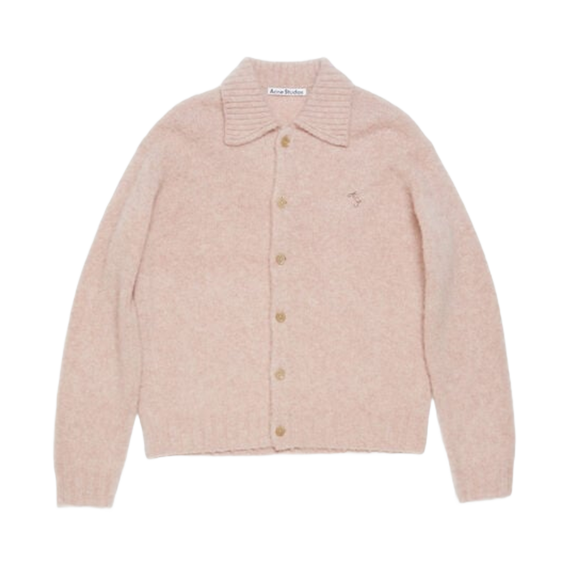 아크네 스튜디오 폴로 울 가디건 핑크(Acne Studios Polo Wool Cardigan Pink)