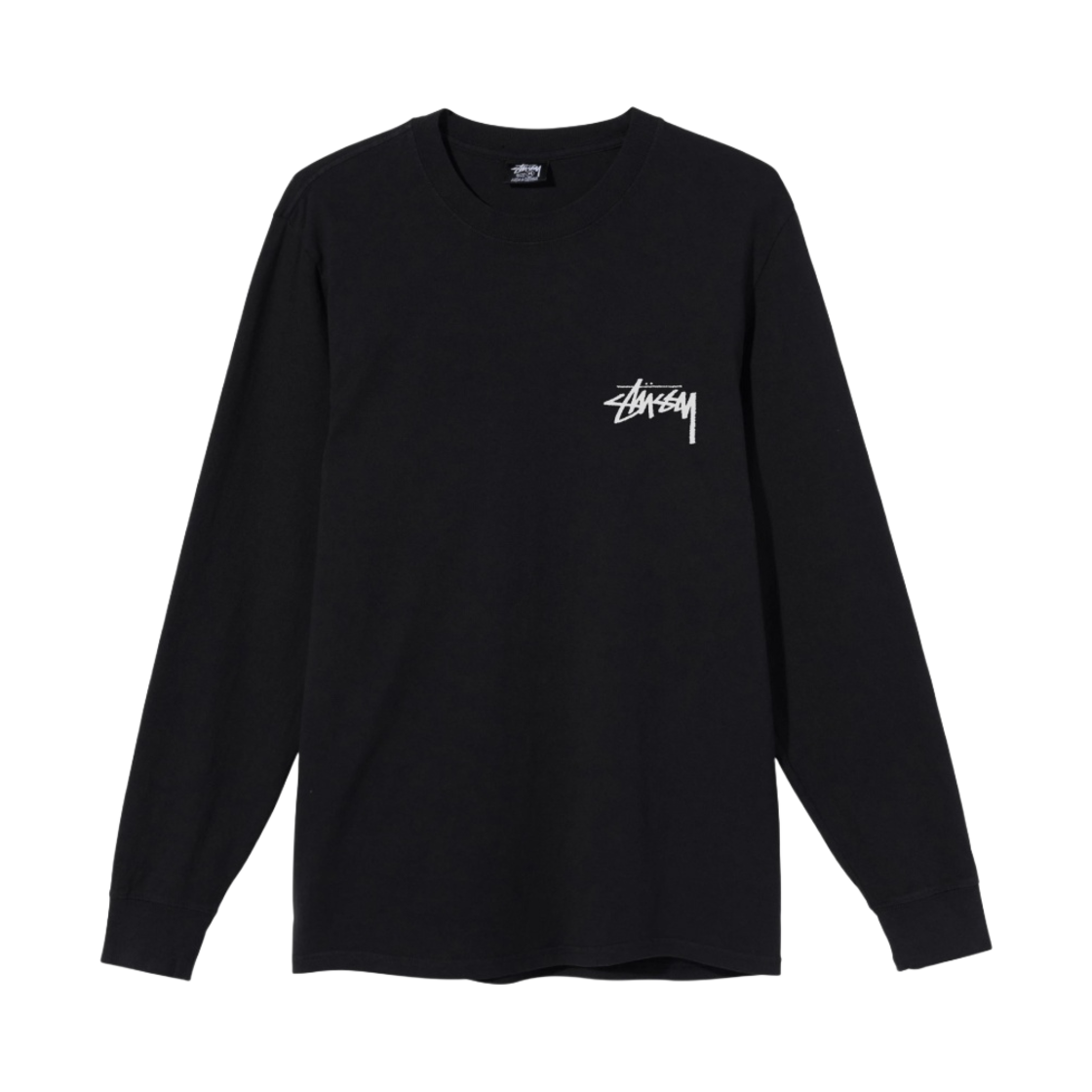 스투시 스프링 위즈 피그먼트 다이드 롱슬리브 티셔츠 블랙(Stussy Spring Weeds Pigment Dyed LS T-Shirt Black) - 2