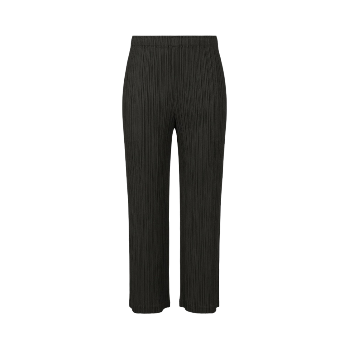 (W) 플리츠 플리즈 이세이 미야케 시커 바텀 2 팬츠 블랙((W) Pleats Please Issey Miyake Thicker Bottoms 2 Pants Black)