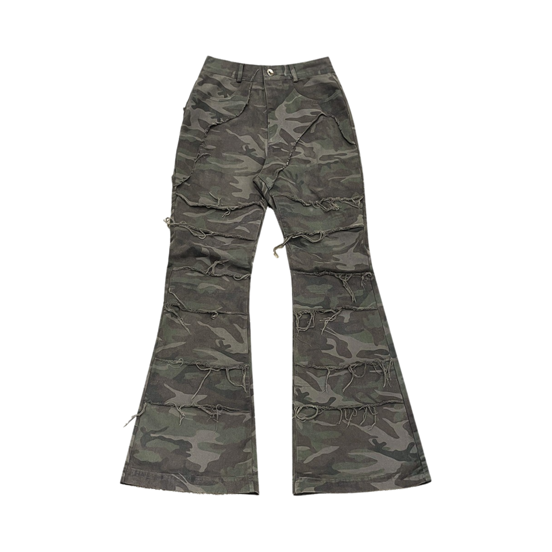 비엘알 카모 데님 팬츠 카키