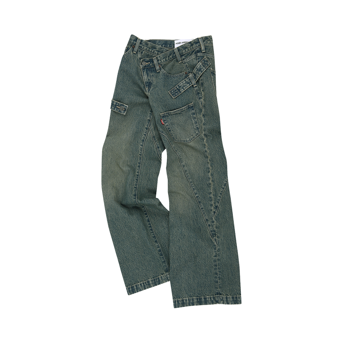 [KREAM 단독] ADSB 앤더슨벨 x 리바이스 우먼 오버레이 진 틴티드 인디고 - 24FW([KREAM 단독] ADSB Andersson Bell x Levi's Women Overlay Jean Tinted Indigo - 24FW)