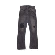 Enfants Riches Deprimes Thrashed Flare Jeans Black
