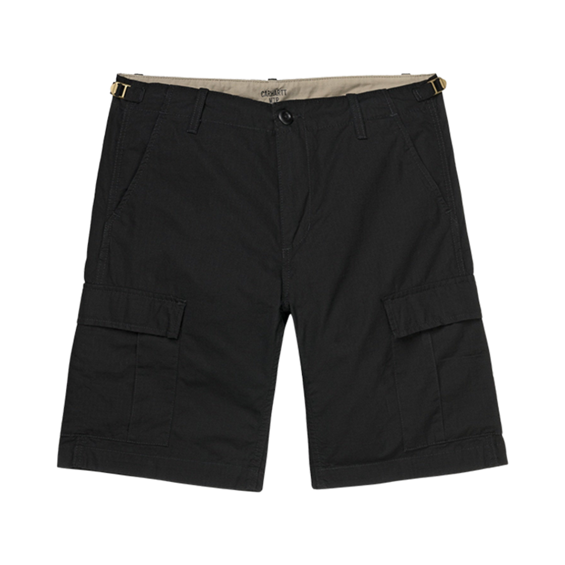 칼하트 WIP 에비에이션 쇼츠 블랙(Carhartt WIP Aviation Short Black) - 2