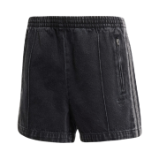 (W) Adidas Adicolor Denim Firebird Shorts True Black Denim - US Sizing