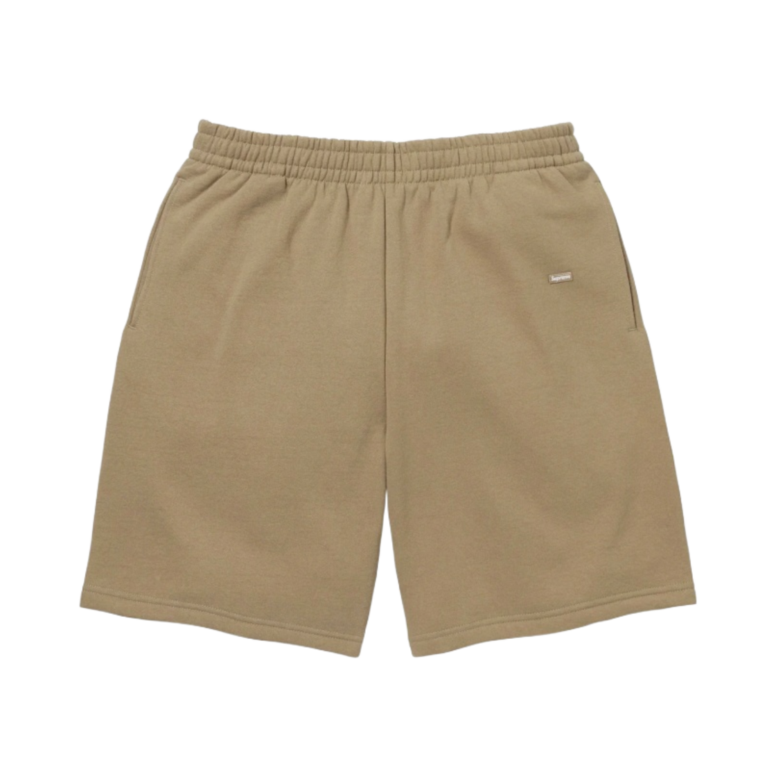 슈프림 스몰 박스 스웨트쇼츠 다크 샌드 - 23FW(Supreme Small Box Sweatshorts Dark Sand - 23FW) - 1