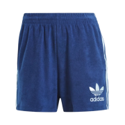 (W) Adidas Terry Shorts Dark Blue - KR Sizing