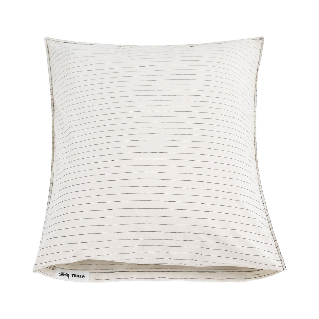 338426 Stussy x Tekla Percale Pillow Sham Hand Drawn Stripes