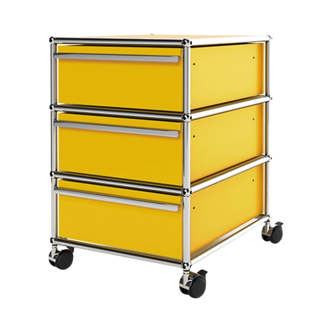 USM 할러 페데스탈 1x3 옐로우(USM Haller Pedestal 1x3 Yellow)