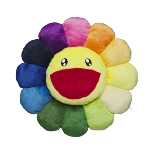 Kaikai Kiki Flower Cushion 60cm Rainbow