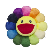 Kaikai Kiki Flower Cushion 60cm Rainbow