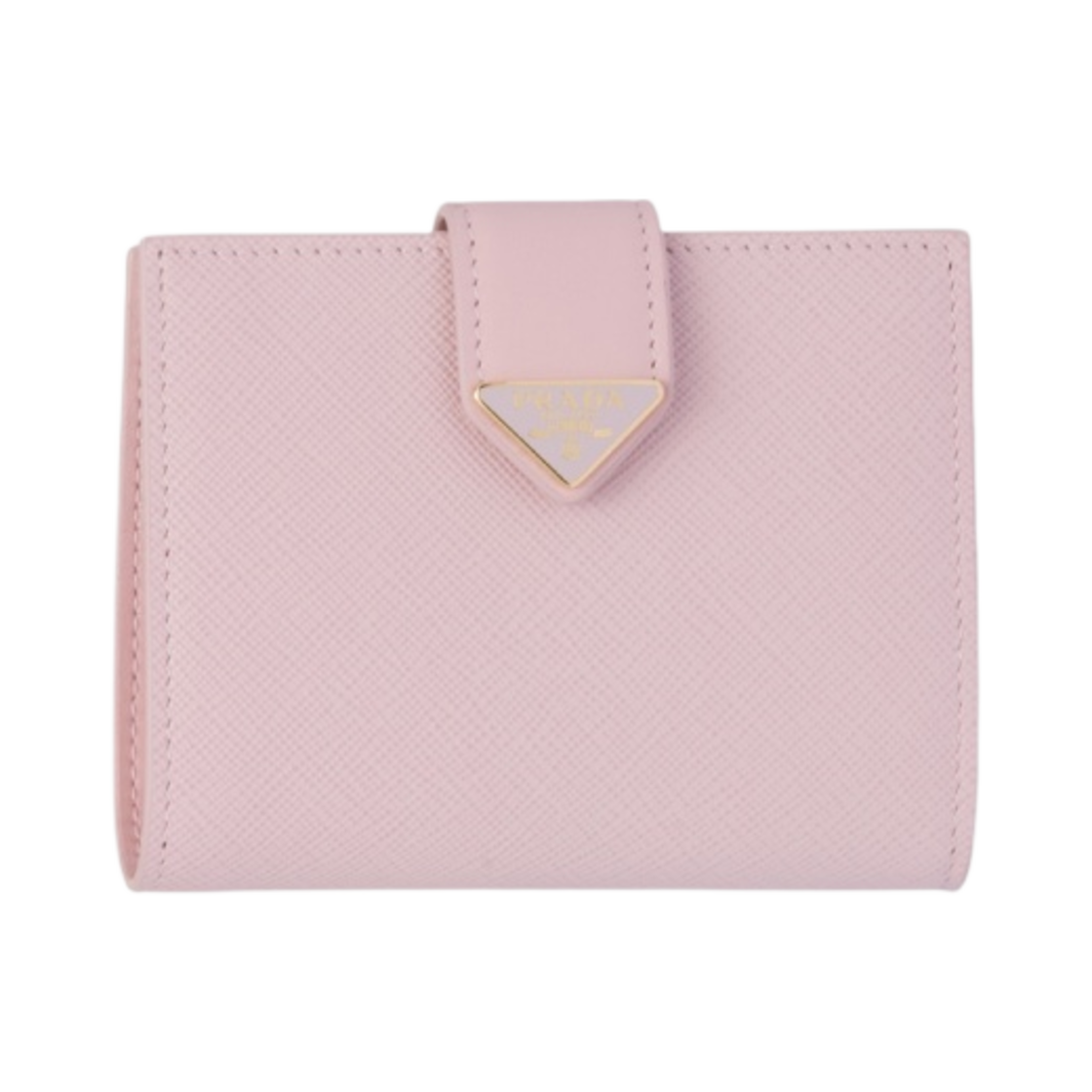 프라다 스몰 사피아노 레더 월렛 알라바스터 핑크(Prada Small Saffiano Leather Wallet Alabaster Pink) - 1
