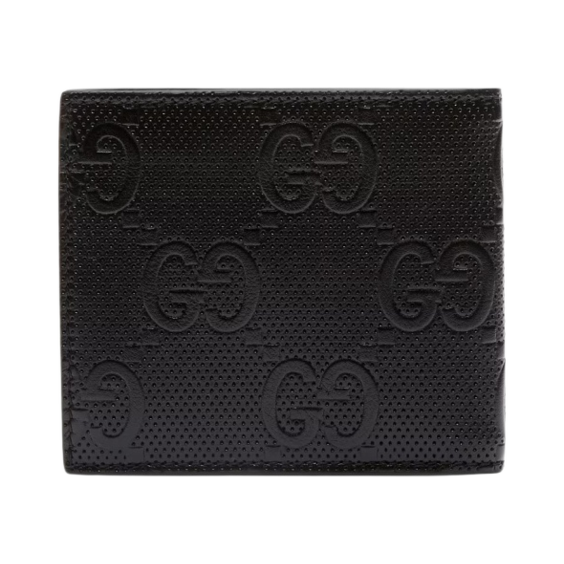 구찌 GG 엠보스 코인 반지갑 블랙(Gucci GG Embossed Bi-Fold Coin Wallet Black) - 3