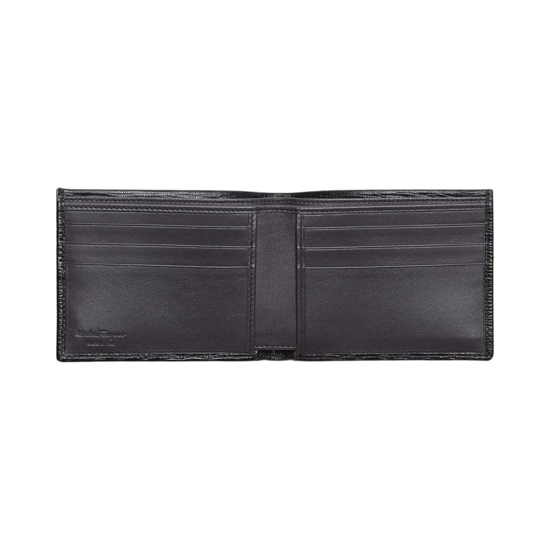 66A064-733314 Ferragamo Gancini Wallet Black Rain - #3