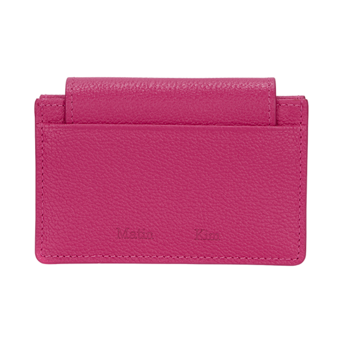 마뗑킴 아코디언 지갑 핫 핑크(Matin Kim Accordion Wallet Hot Pink) - 2