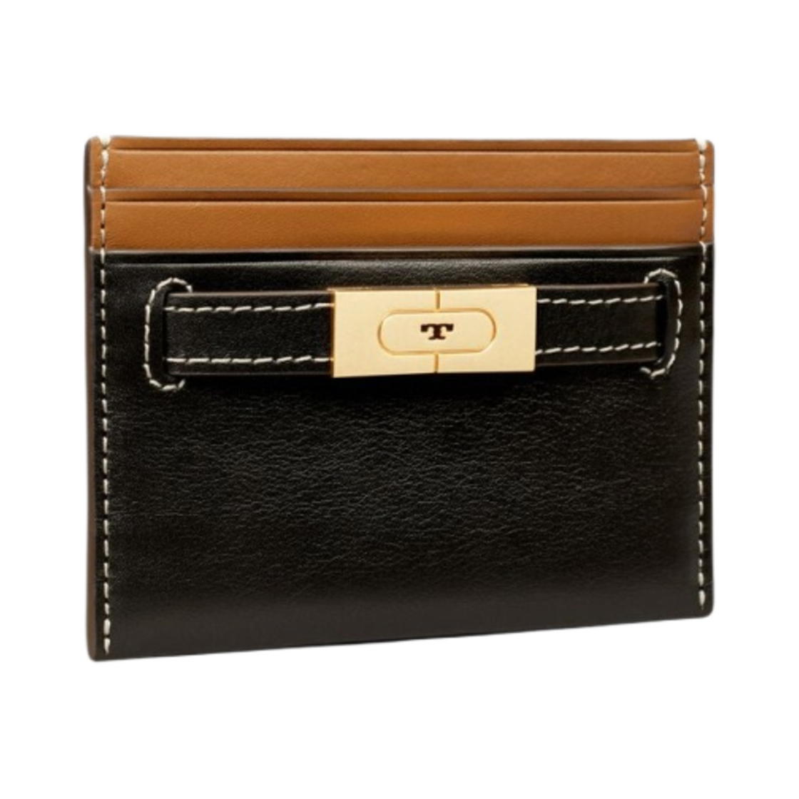 토리버치 T 카드 케이스 블랙(Tory Burch T Card Case Black) - 2