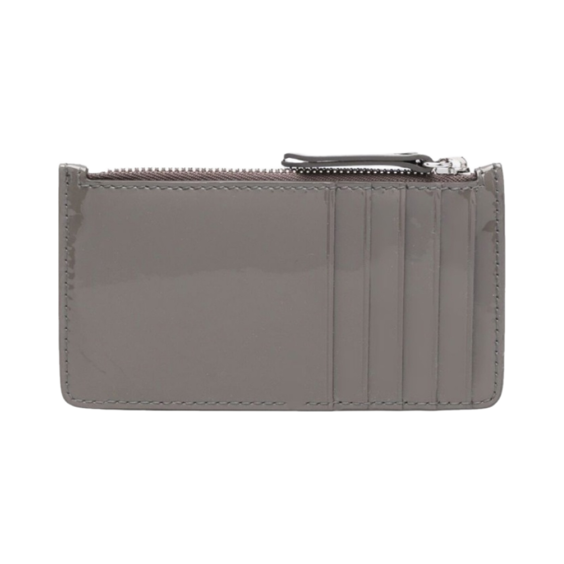 메종 마르지엘라 베르니체 스티치 지퍼 카드 홀더 다크 그레이(Maison Margiela Vernice Stitch Zipped Card Holder Dark Grey) - 2