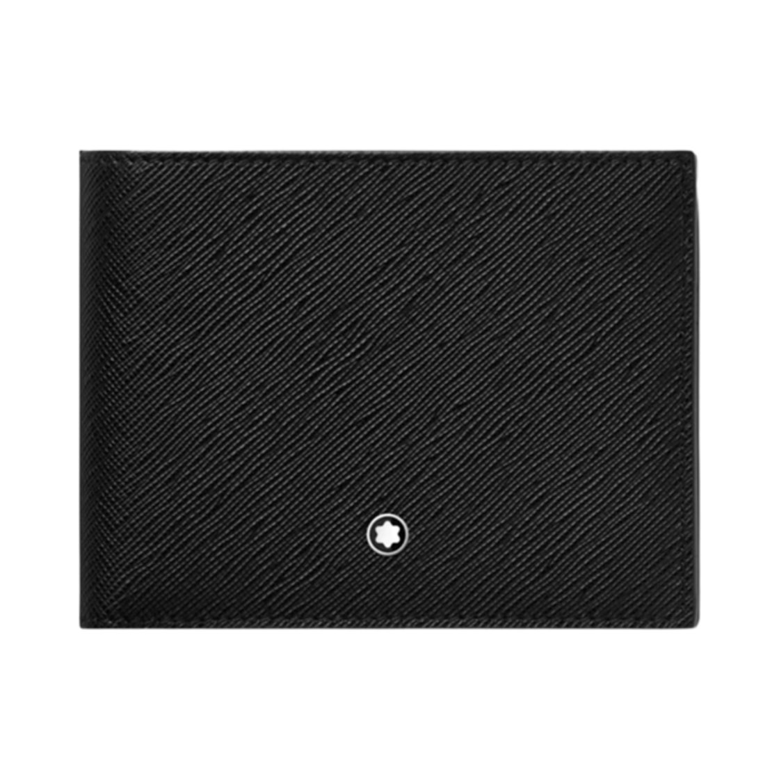 130318 Montblanc Sartorial Wallet 6cc with 2 View Pockets Black
