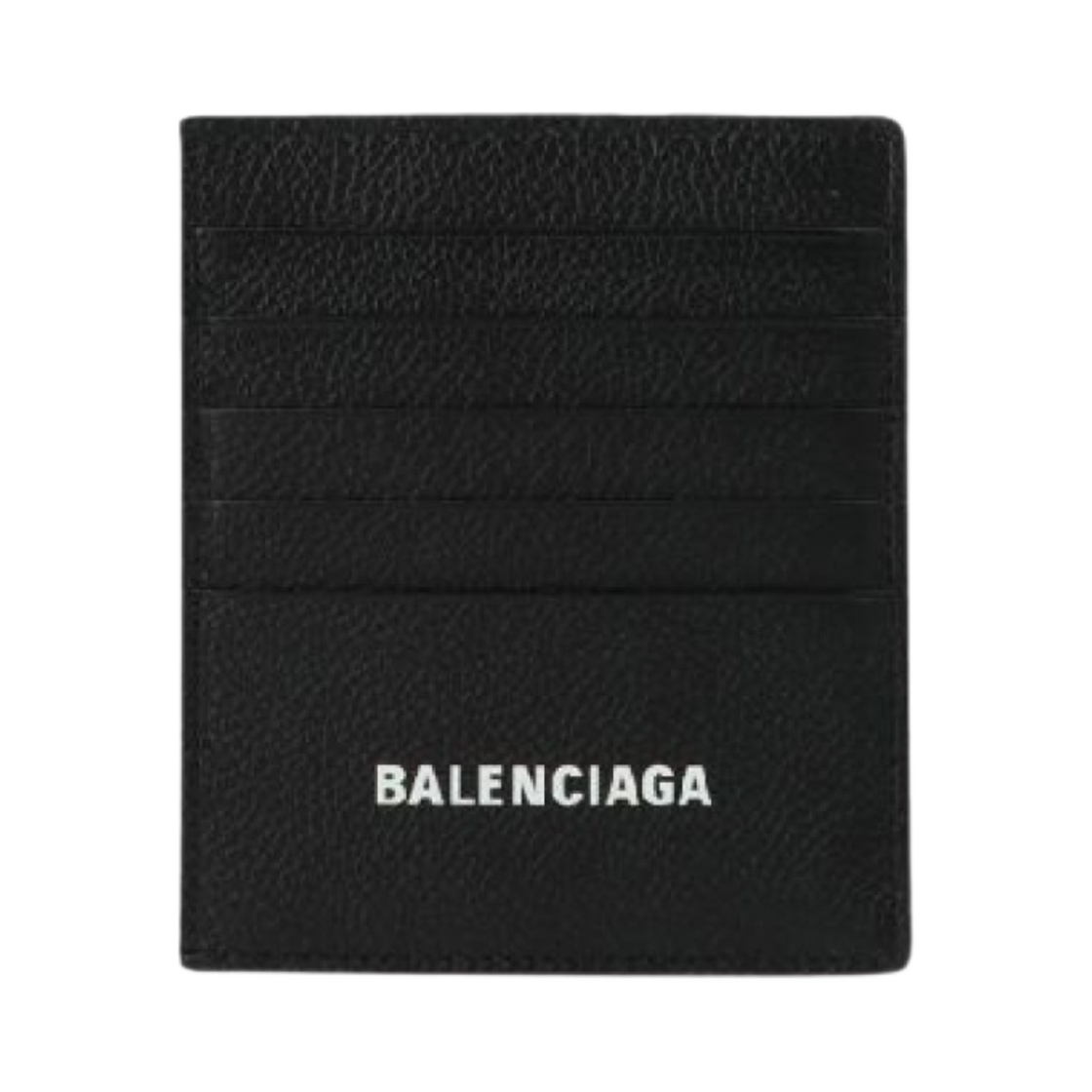 발렌시아가 로고 버티컬 카드 홀더 블랙(Balenciaga Logo Vertical Card Holder Black) - 1