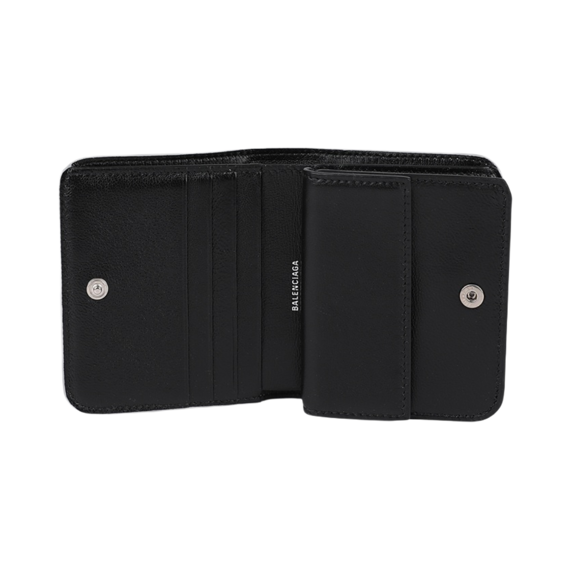 발렌시아가 캐쉬 플랩 코인 앤 카드 홀더 실버(Balenciaga Cash Flap Coin and Card Holder Silver) - 2