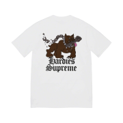Supreme x Hardies Dog T-Shirt White - 23SS