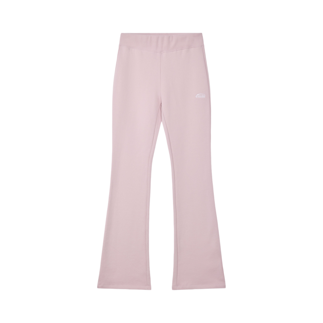 (W) 이미스 플레어 스웨트팬츠 핑크((W) Emis Flare Sweatpants Pink)